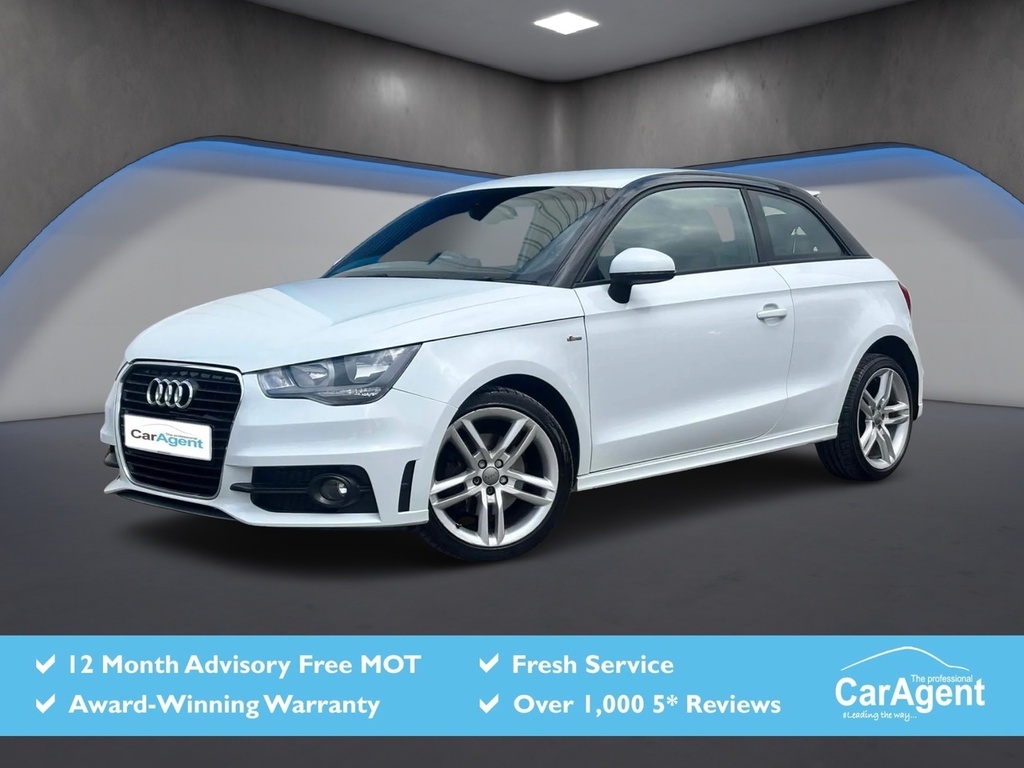 Audi A1 1.6 Tdi S Line Hatchback Euro 5 White
