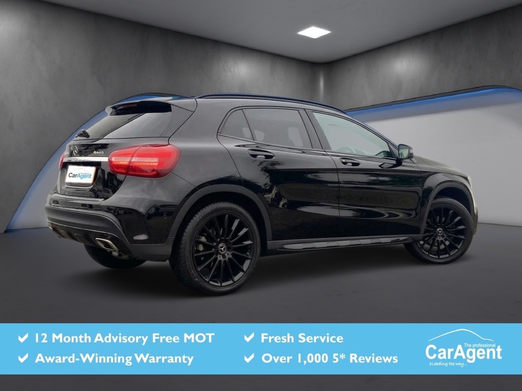 Mercedes-Benz GLA Class Gla200d Amg Line Suv 2.1 YA68DHF Black #2