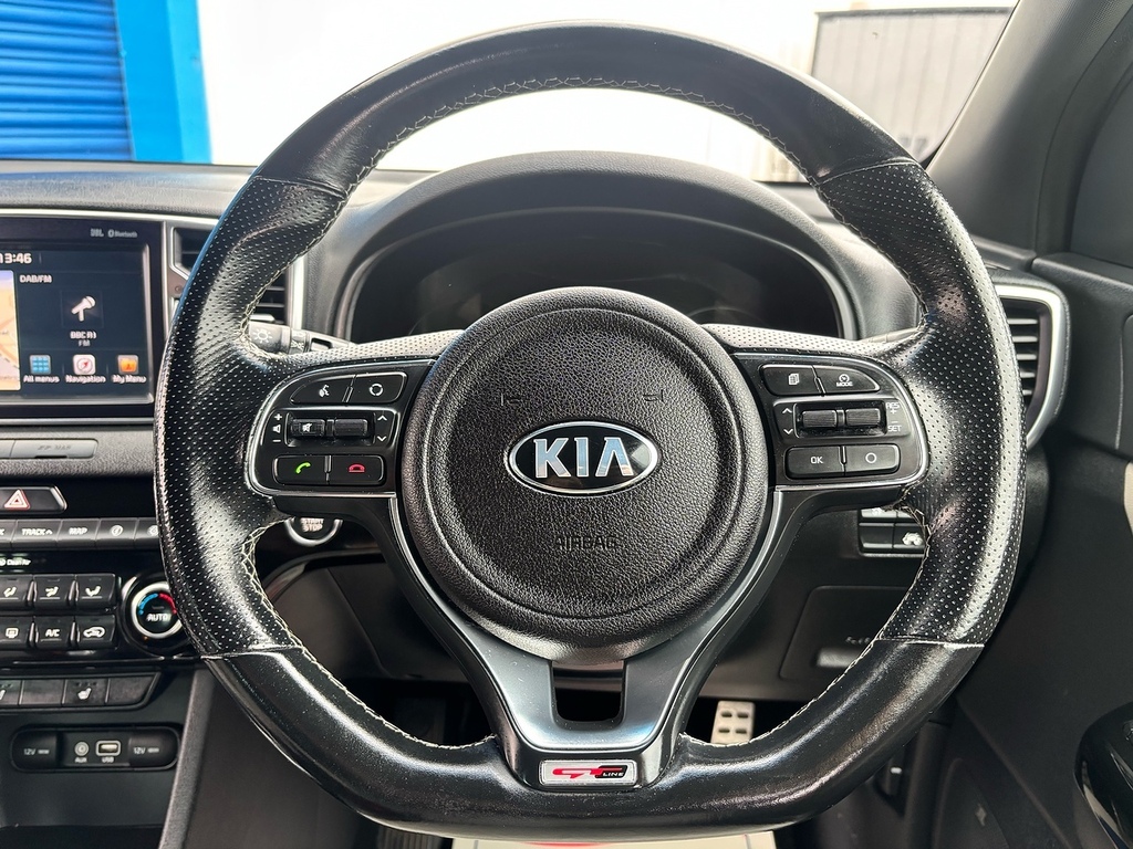 Kia Sportage 1.7 Crdi Gt-line Edition Suv Eur LR67ZHZ White #6