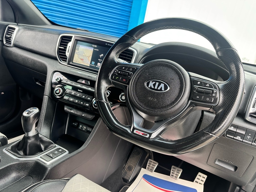 Kia Sportage 1.7 Crdi Gt-line Edition Suv Eur LR67ZHZ White #4
