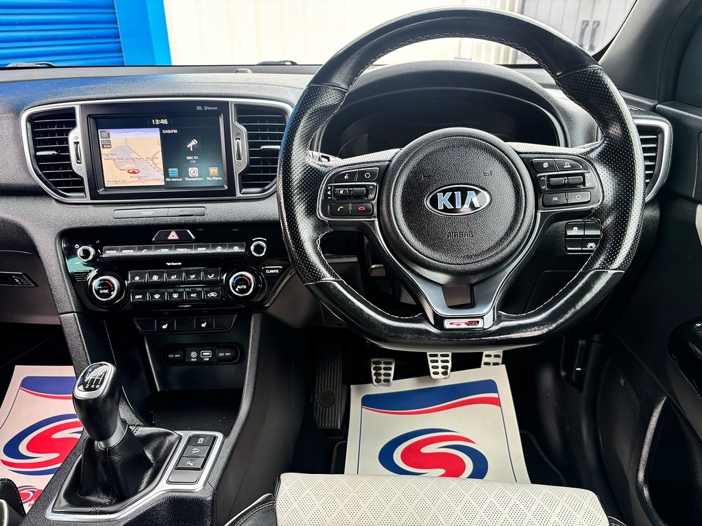 Kia Sportage 1.7 Crdi Gt-line Edition Suv Eur LR67ZHZ White #5