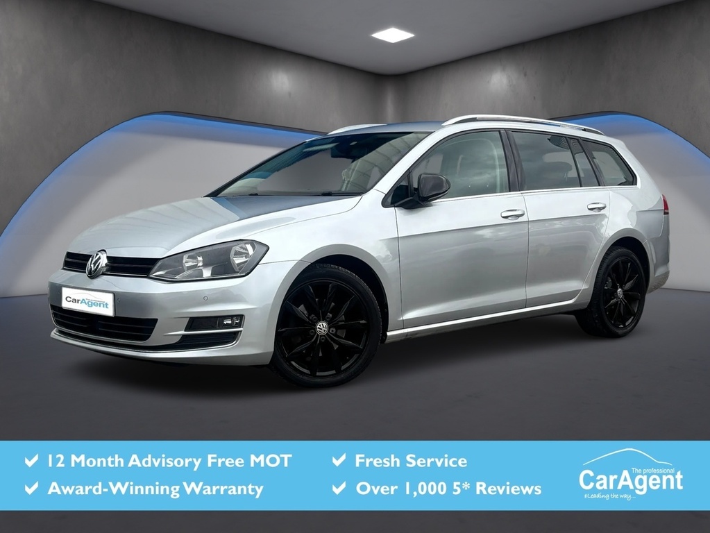 Volkswagen Golf 2.0 Tdi Bluemotion Tech Gt Estate Dsg E Silver