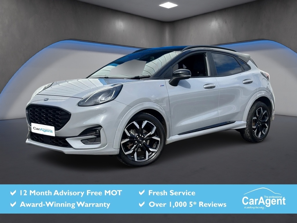 Ford Puma 1.0T Ecoboost Mhev St-line X Suv Hybrid Grey
