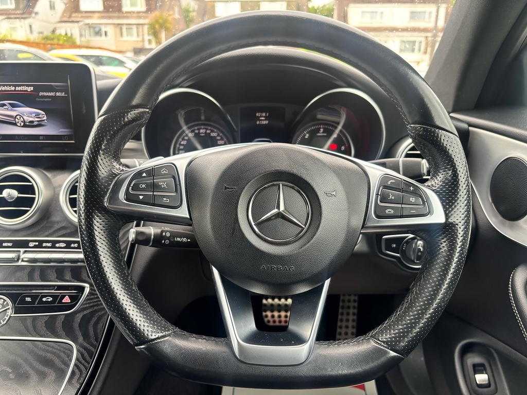 Mercedes-Benz C Class 2.1 C220d Amg Line Coupe G-tronic Euro KO17OKB White #5