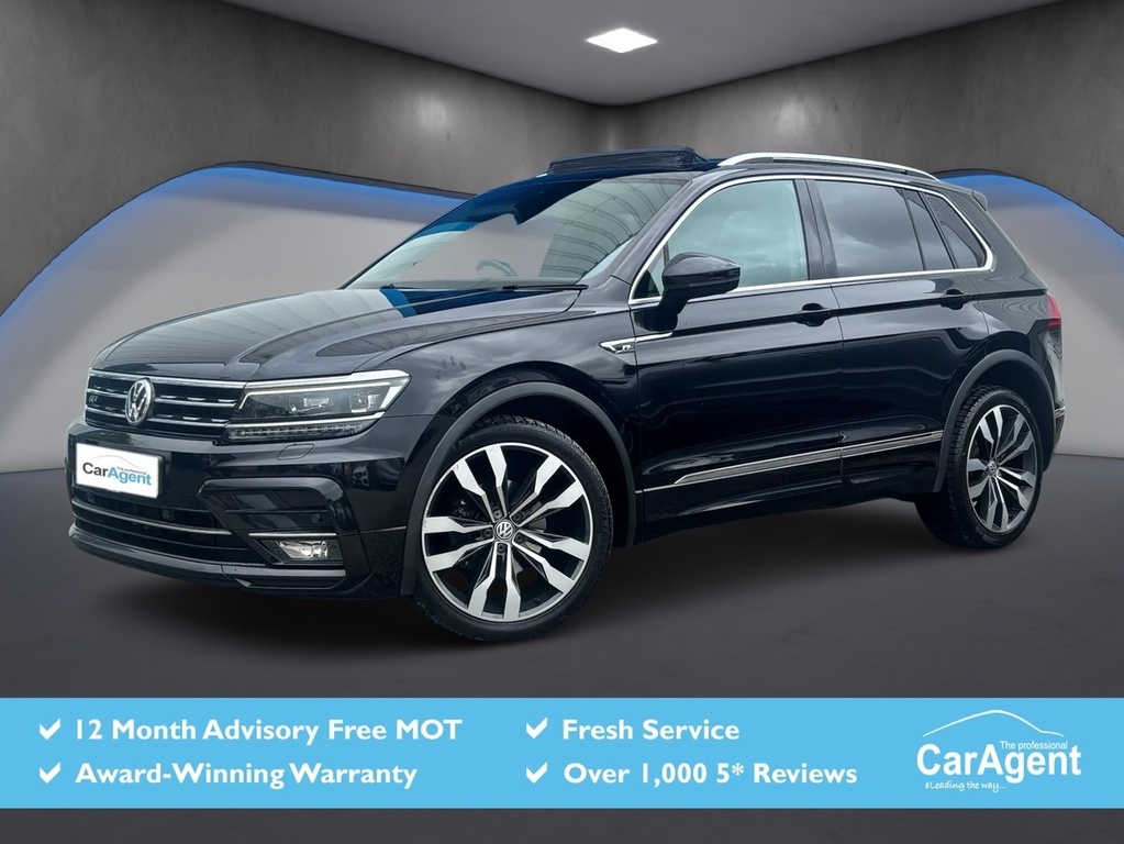 Volkswagen Tiguan 2.0 Tdi R-line Suv Dsg 4Motion Euro 6 Black