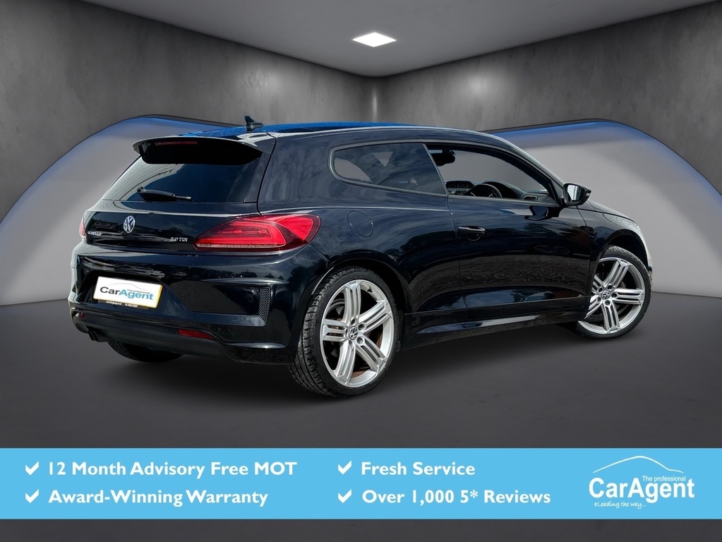 Volkswagen Scirocco Tdi Bluemotion Tech R-line Hatchback 2.0 Di Black #2