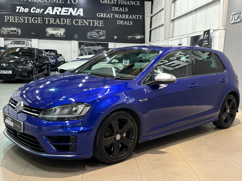 Volkswagen Golf 2L R MV16KTE Blue #4