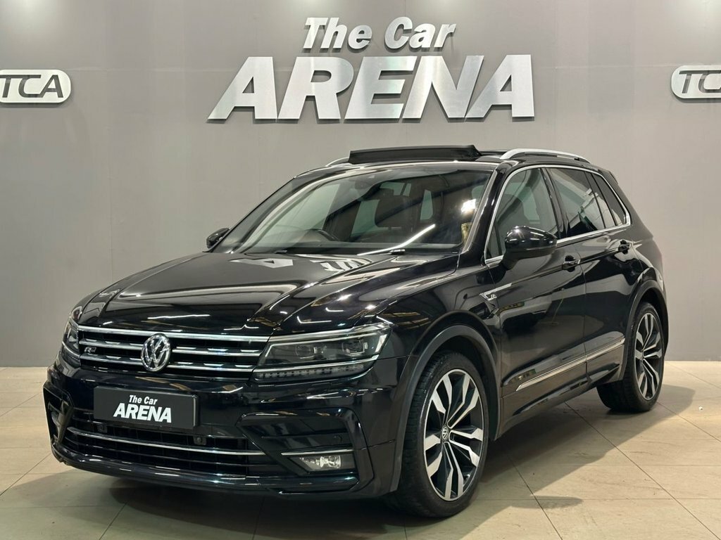 Volkswagen Tiguan 2L R-line FV67PSX Black #2