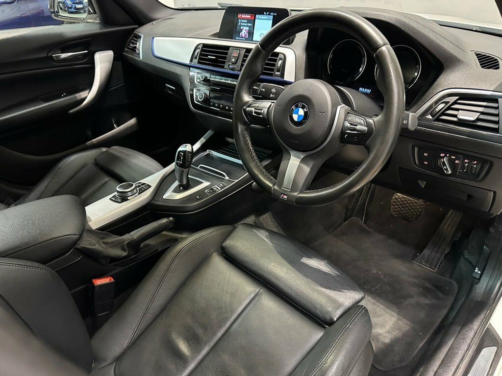 BMW 1 Series 2L M Sport YK19GWH White #6