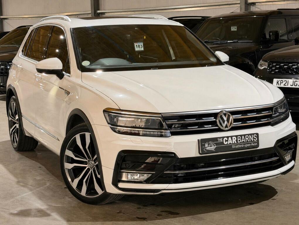 Volkswagen Tiguan 2.0 Tdi Bluemotion Tech R-line Dsg 4Motion Euro 6 White