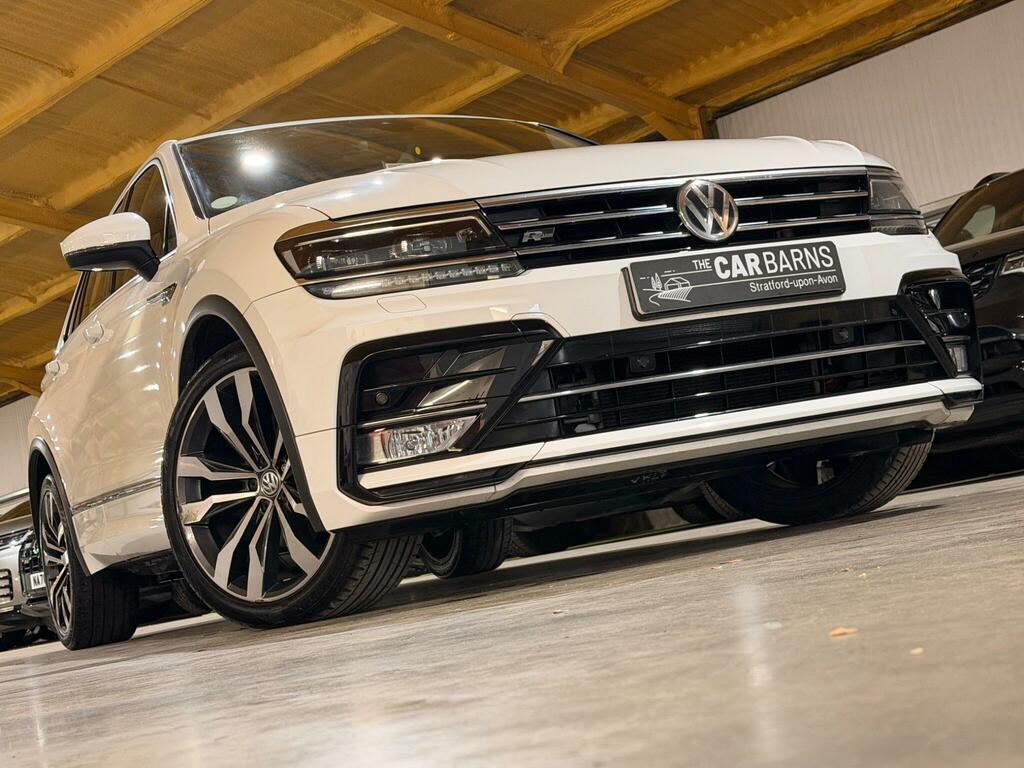 Volkswagen Tiguan 2.0 Tdi Bluemotion Tech R-line Dsg 4Motion Euro 6 VK17NDF White #3