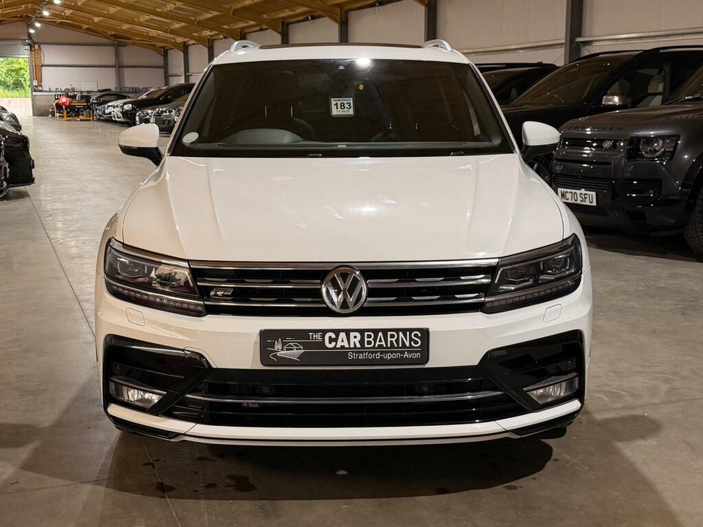 Volkswagen Tiguan 2.0 Tdi Bluemotion Tech R-line Dsg 4Motion Euro 6 VK17NDF White #2
