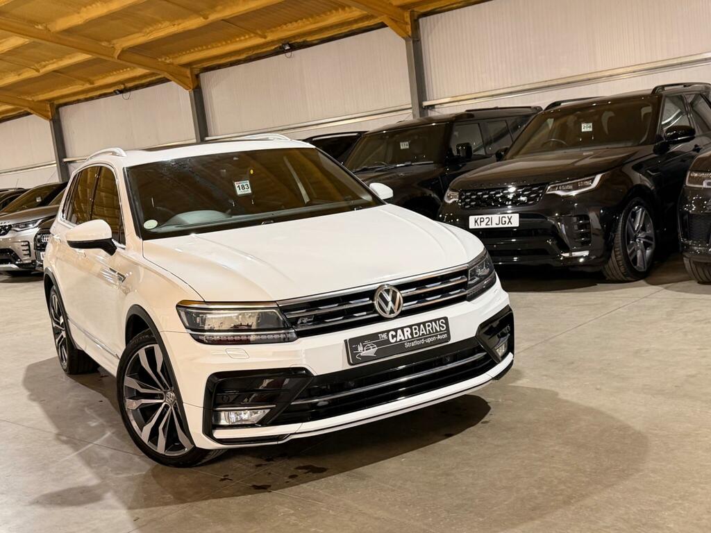 Volkswagen Tiguan 2.0 Tdi Bluemotion Tech R-line Dsg 4Motion Euro 6 VK17NDF White #5