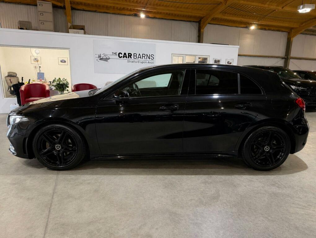 Mercedes-Benz A Class 1.3 A180 Amg Line Executive 7G-dct Euro 6 Ss NX70NEJ Black #4