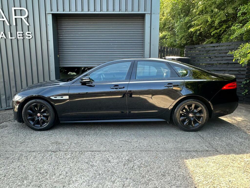 Jaguar XF 2.0D R-sport Euro 6 Ss VE66PHJ Black #5