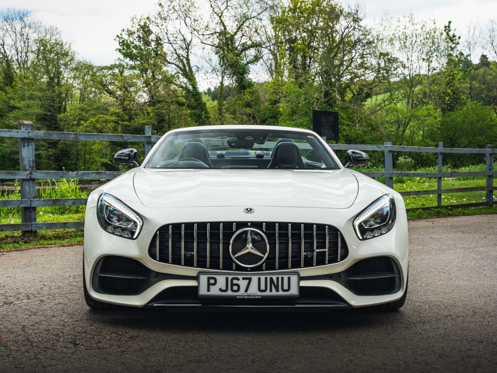 Mercedes-Benz AMG GT 4.0 V8 Biturbo C Roadster Spds Dct Euro 6 Ss White #2