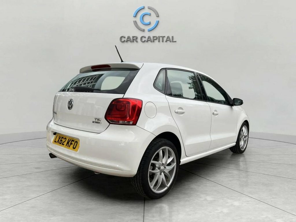 Volkswagen Polo Hatchback LX62KFO White #5