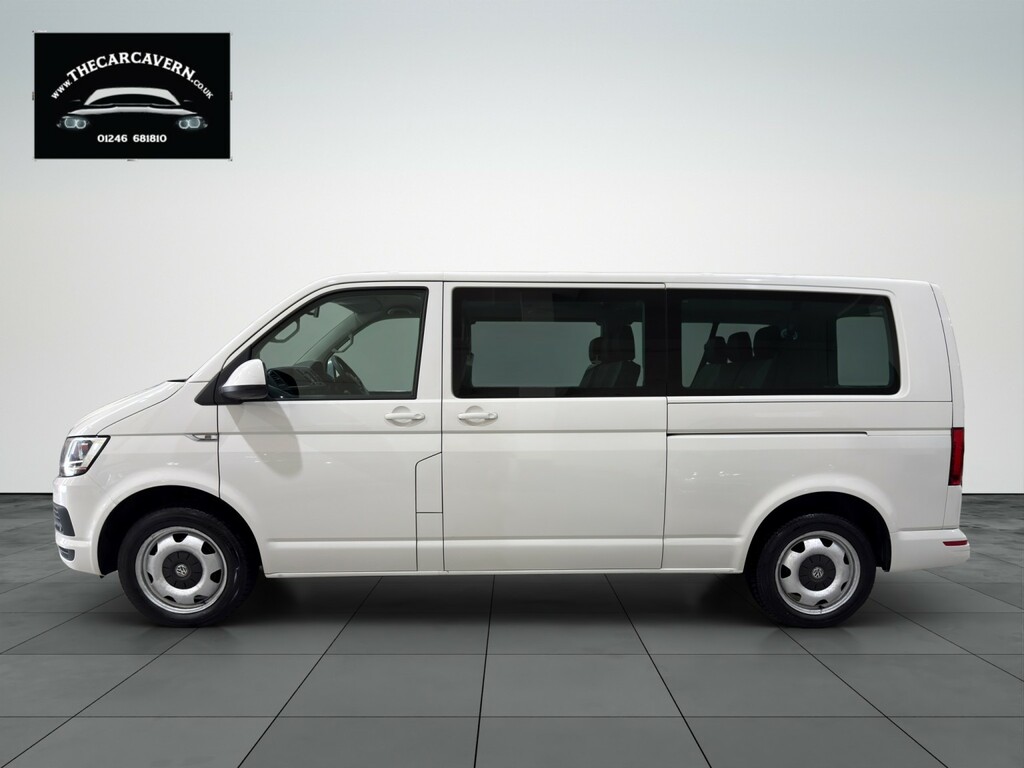Volkswagen Transporter Shuttle 2.0 Tdi Bluemotion Tech Se Fwd Lwb Euro 6 Ss White #6