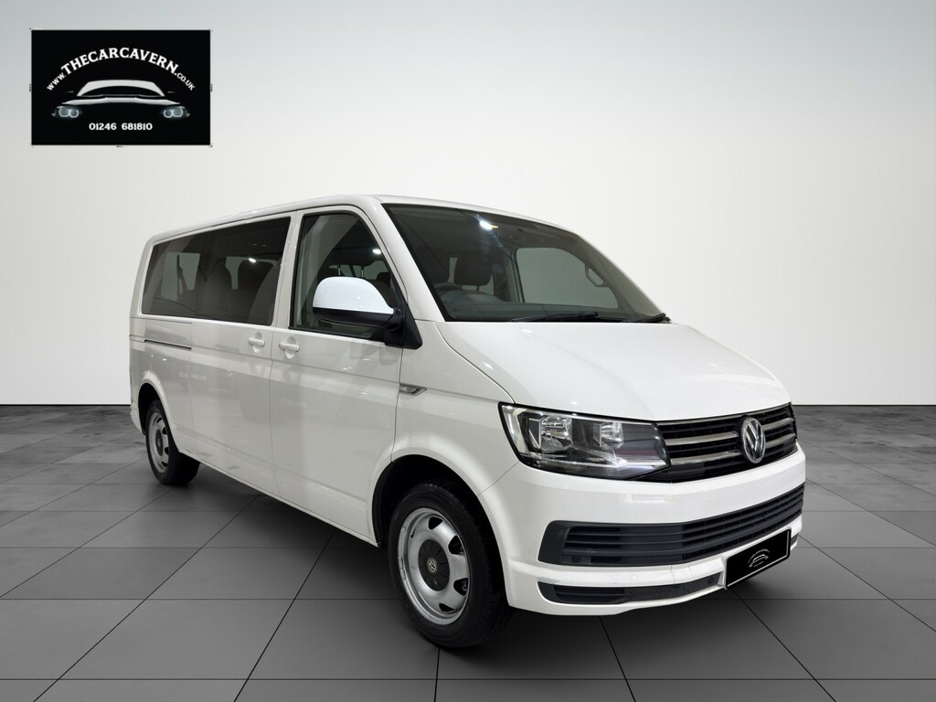 Volkswagen Transporter Shuttle 2.0 Tdi Bluemotion Tech Se Fwd Lwb Euro 6 Ss White #3