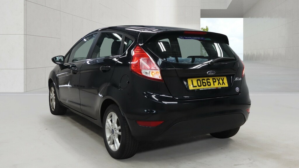 Ford Fiesta 1.3 Zetec LO66PXX Black #4