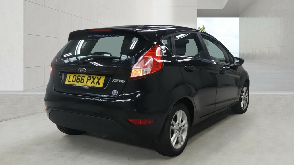 Ford Fiesta 1.3 Zetec LO66PXX Black #3