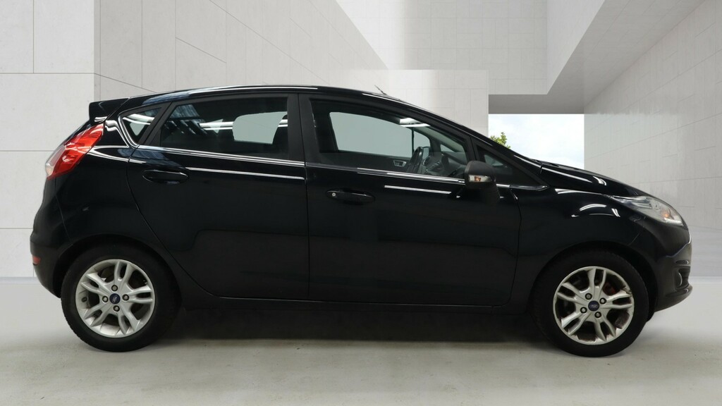 Ford Fiesta 1.3 Zetec LO66PXX Black #2