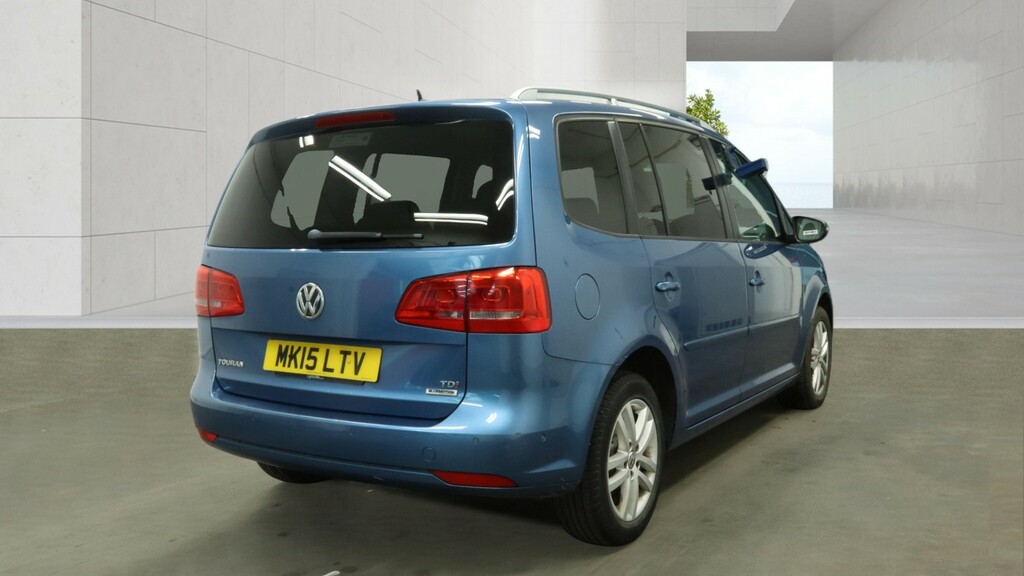 Volkswagen Touran 1.6 Tdi Se Blue #3