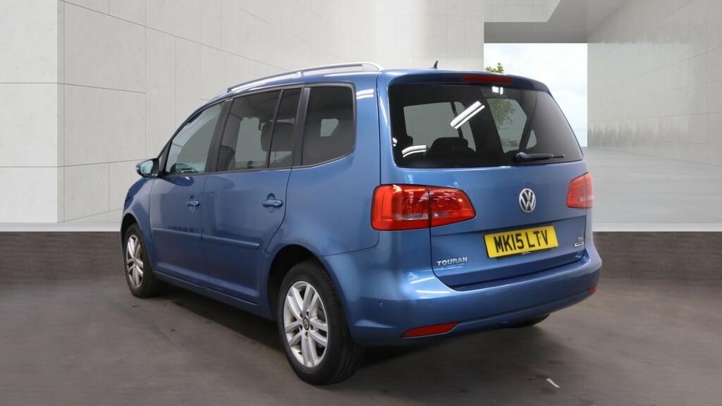 Volkswagen Touran 1.6 Tdi Se Blue #4