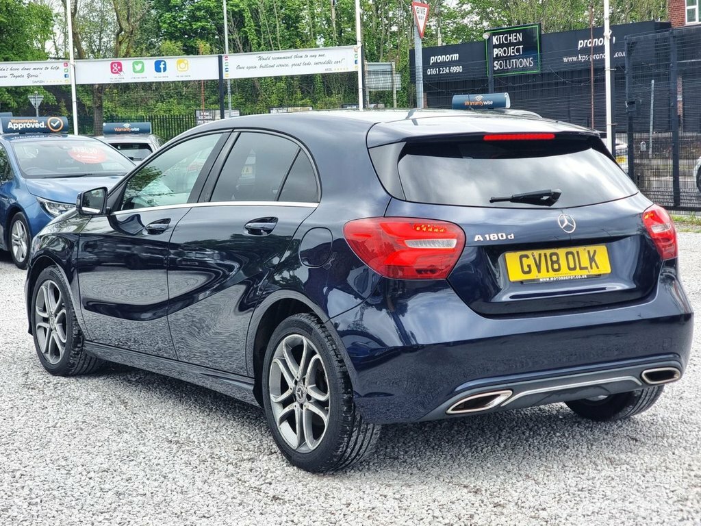 Mercedes-Benz A Class 1.5L Sport Edition GV18OLK Blue #2