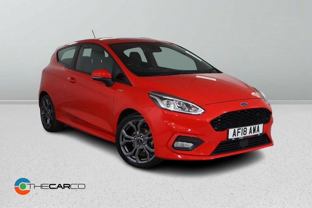 Ford Fiesta 1L St-line Red