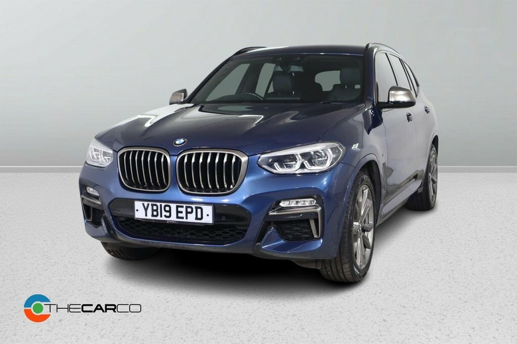 BMW X3 Suv YB19EPD Blue #4