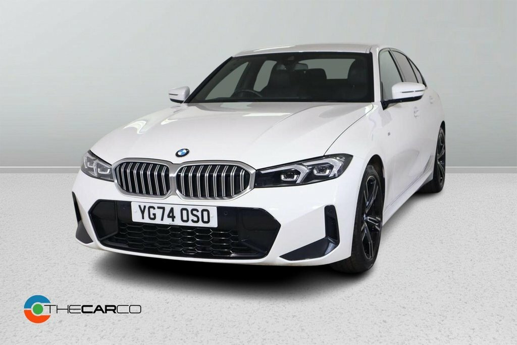 BMW 3 Series 2L M Sport YG74OSO White #3