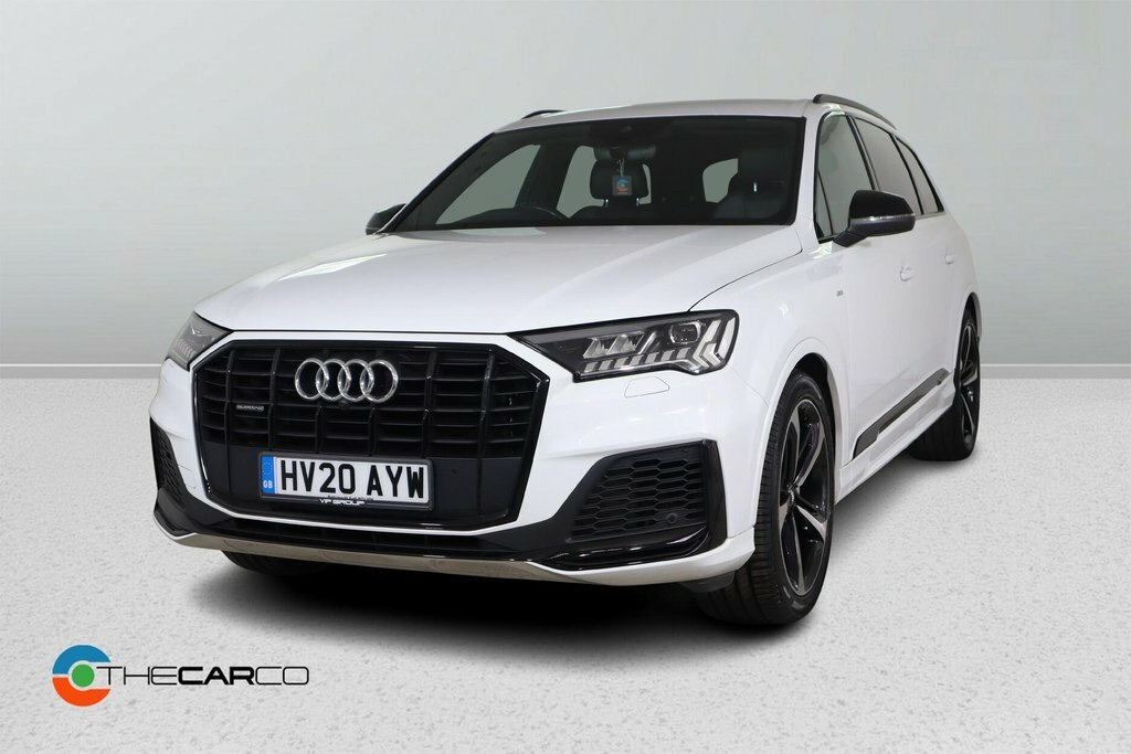 Audi Q7 3L Black Edition HV20AYW White #4