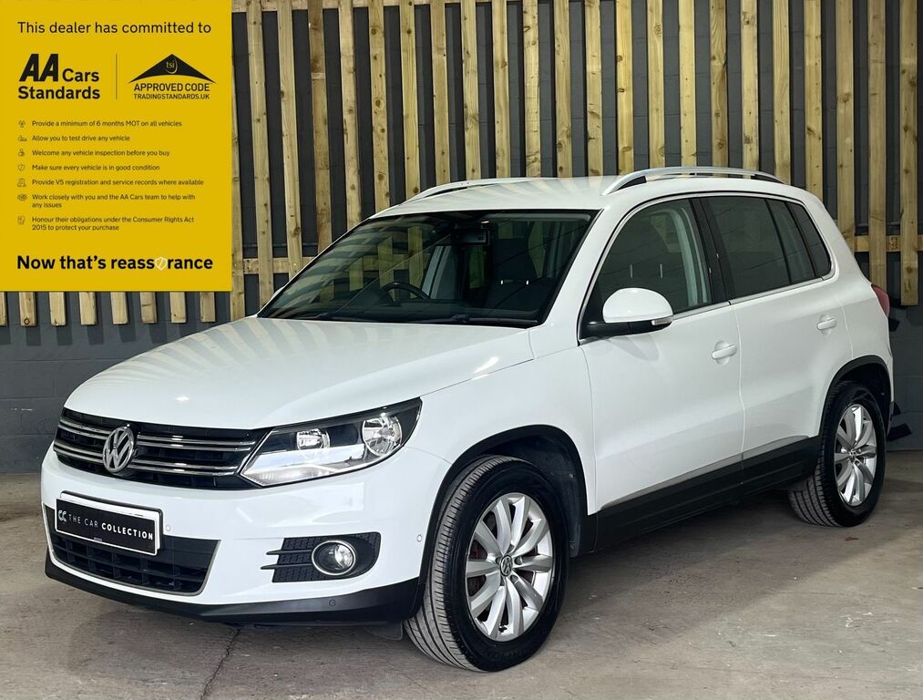 Volkswagen Tiguan 2.0 Tdi Bluemotion Tech Match Suv Manua DV15WKB White #3