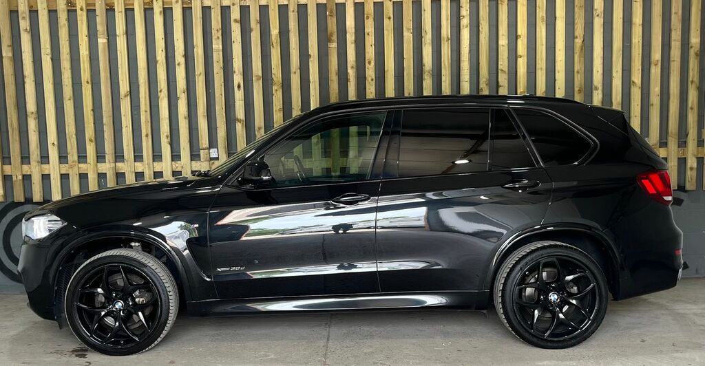 BMW X5 3.0 30D M Sport Suv Xdrive Euro 6 WP67XHX Black #4