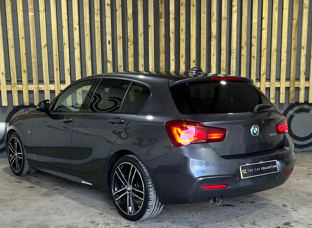 BMW 1 Series 2.0 118D M Sport Shadow Edition Hatchback Dies YB19TDK Grey #5