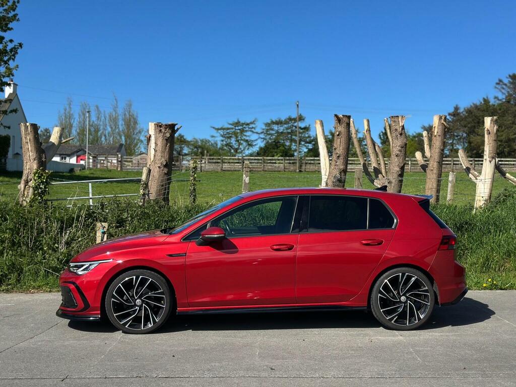 Volkswagen Golf Hatchback 1.5 Tsi R-line Euro 6 Ss 202121 TGZ2957 Red #2