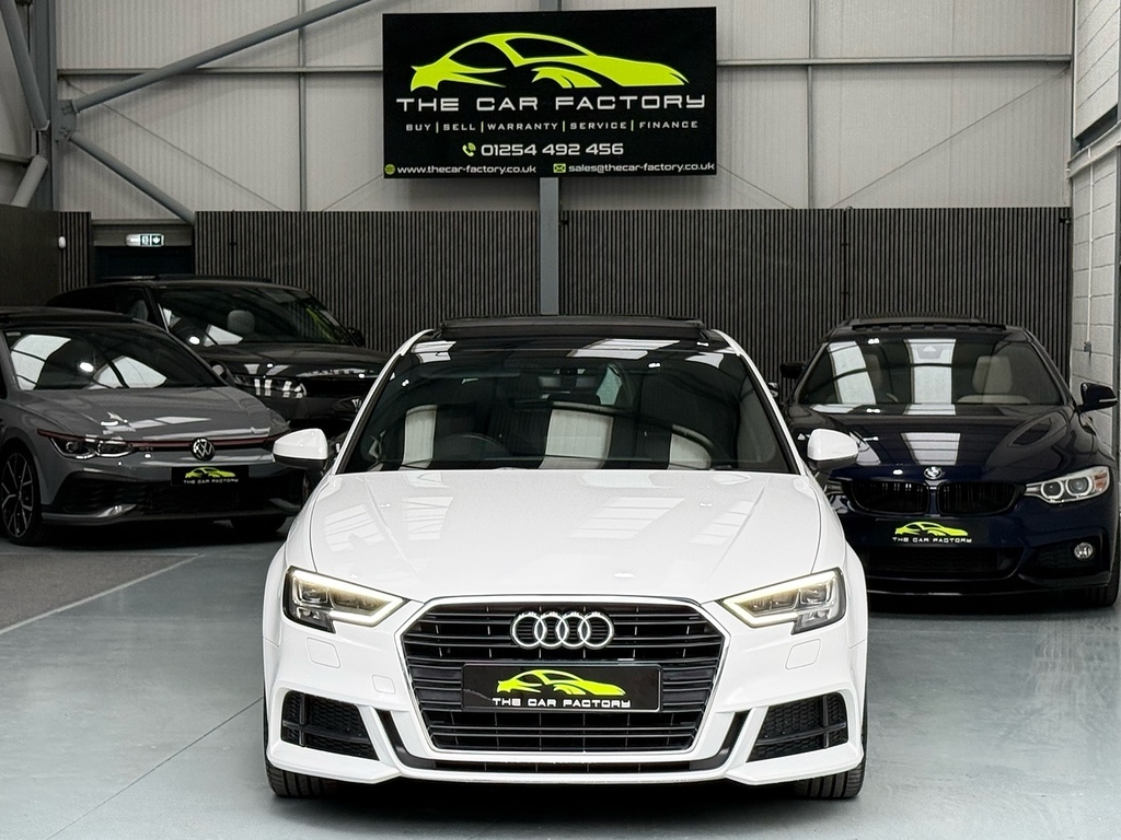 Audi A3 Tfsi Cod S Line Hatchback 1.4 RJ66KDF White #5