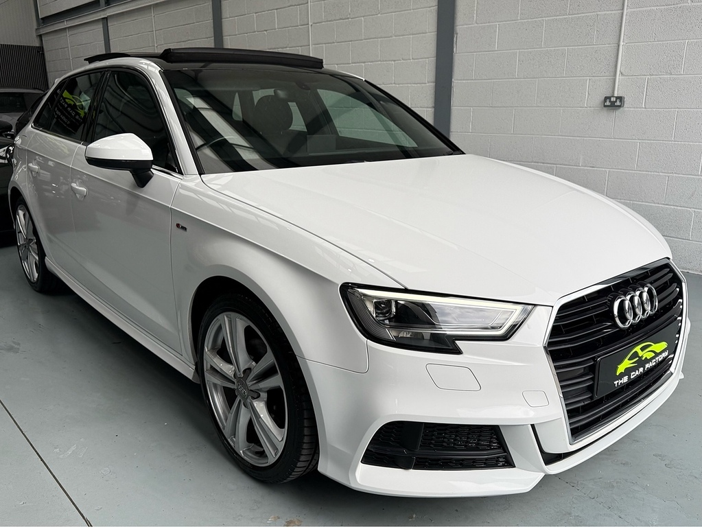 Audi A3 Tfsi Cod S Line Hatchback 1.4 RJ66KDF White #4