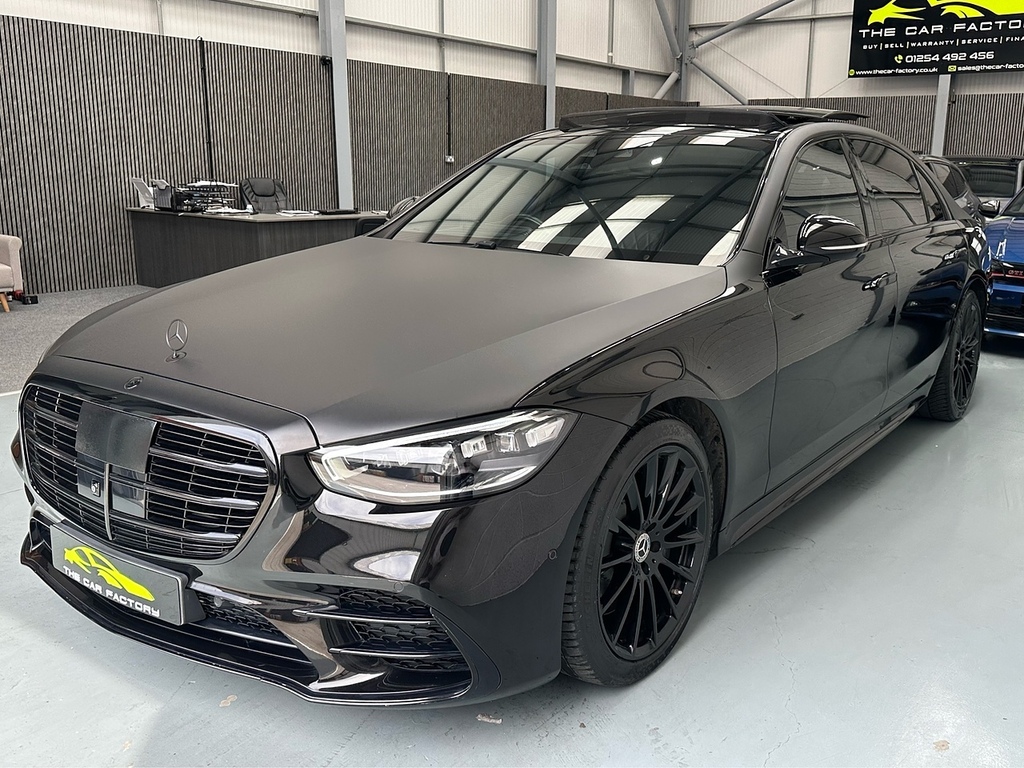 Mercedes-Benz S Class S350ld Amg Line Saloon 2.9 Black #6