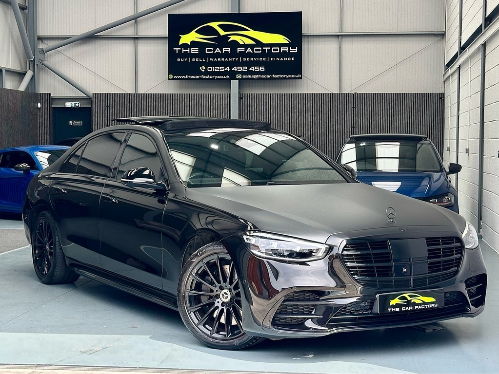 Mercedes-Benz S Class S350ld Amg Line Saloon 2.9 Black