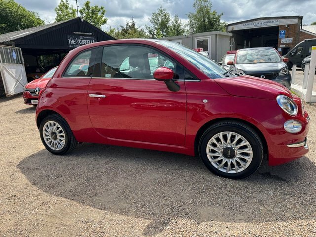 Fiat 500 1.2 Lounge Hatchback Euro 6 S S FJ68HZG Red #6