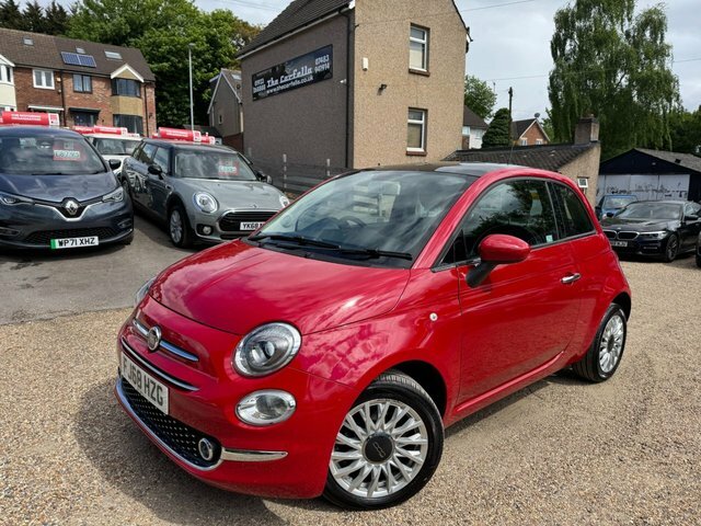 Fiat 500 1.2 Lounge Hatchback Euro 6 S S Red