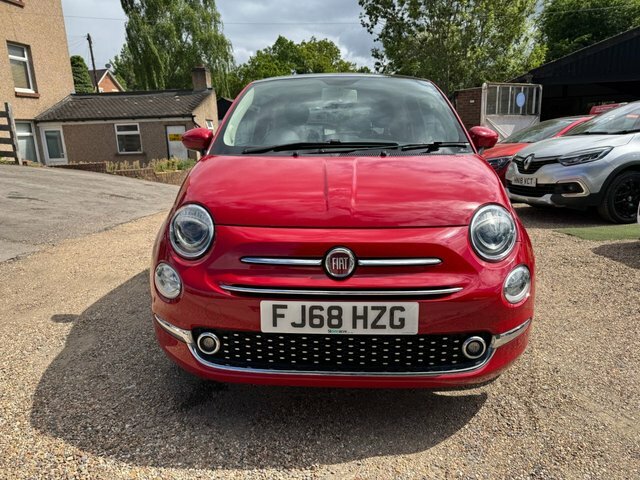 Fiat 500 1.2 Lounge Hatchback Euro 6 S S FJ68HZG Red #4