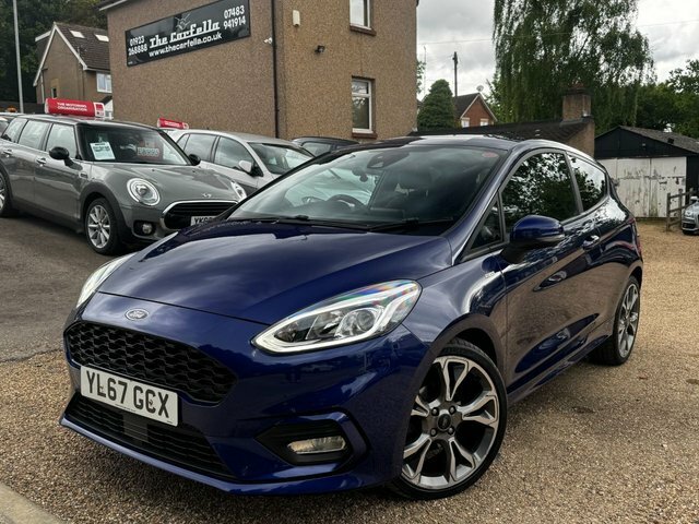 Ford Fiesta 1.0T Ecoboost St-line Hatchback Blue