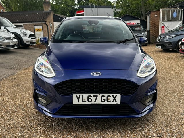 Ford Fiesta 1.0T Ecoboost St-line Hatchback YL67GCX Blue #5