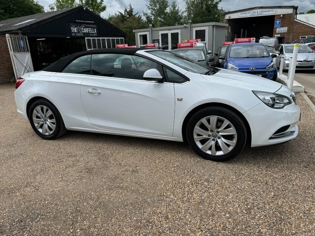 Vauxhall Cascada 1.4T Se Convertible Euro 5 S S White #6