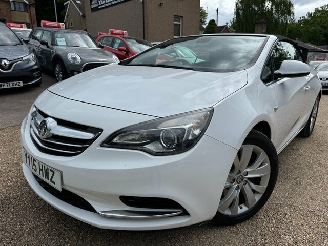 Vauxhall Cascada 1.4T Se Convertible Euro 5 S S White #3