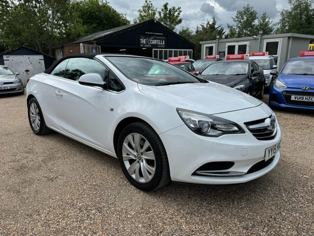 Vauxhall Cascada 1.4T Se Convertible Euro 5 S S White #5