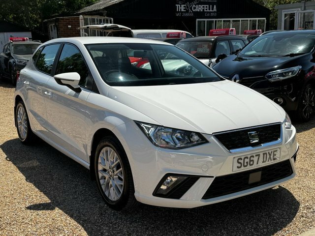 Seat Ibiza 1.0 Tsi Se Hatchback Euro 6 S S White #6